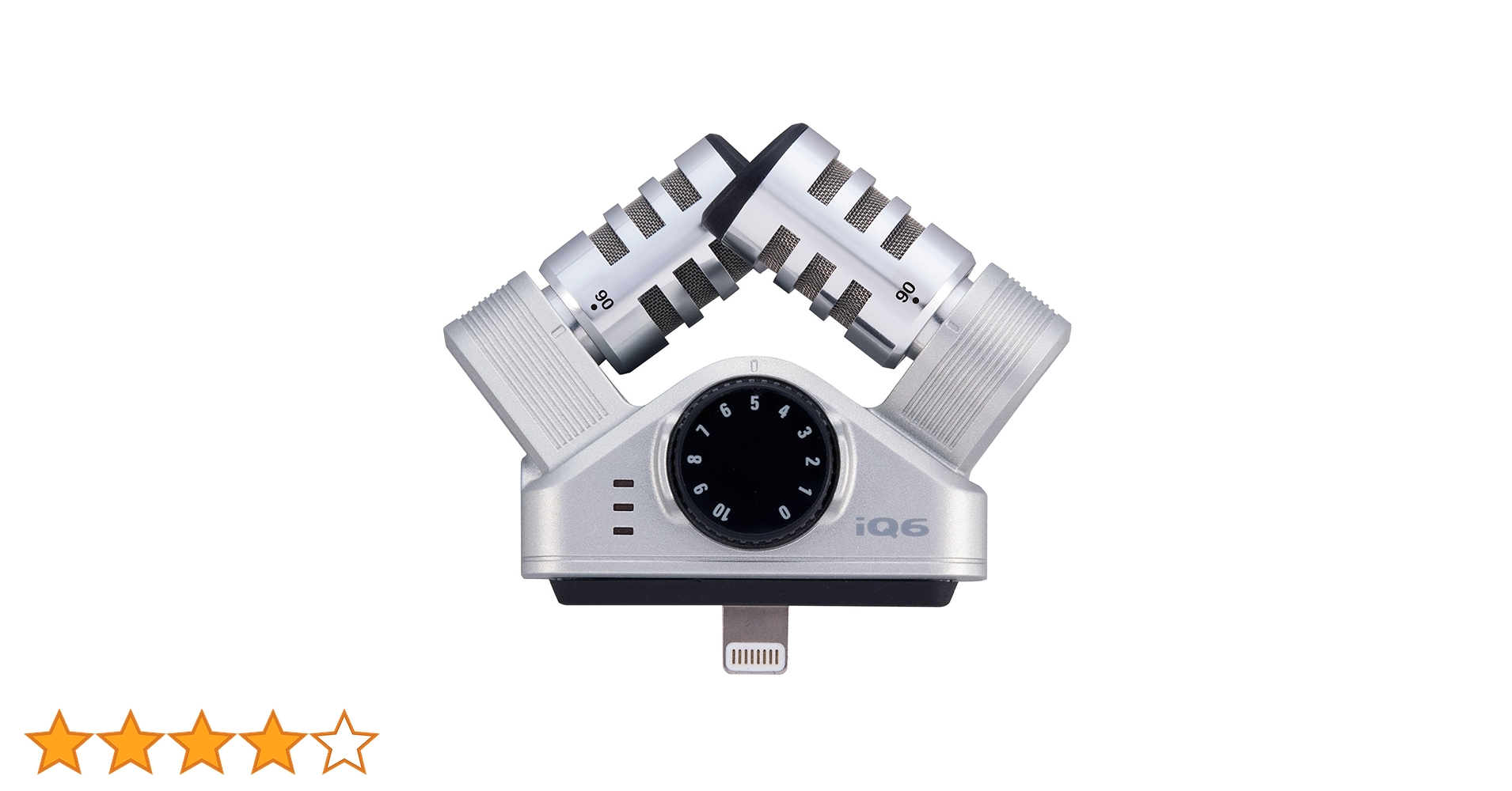 Amazon | ZOOM ズーム XYステレオマイクロフォン iPhone / iPad 用 iQ6